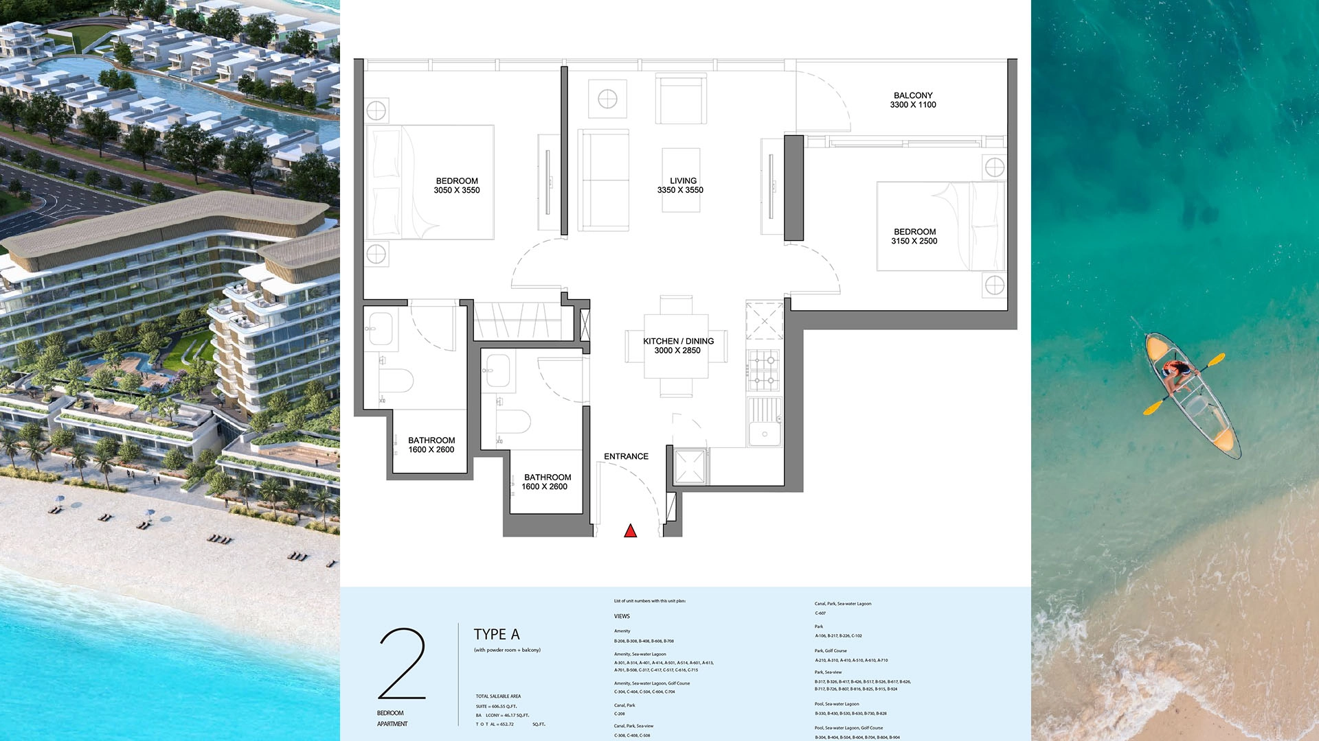 2 BR - Type B